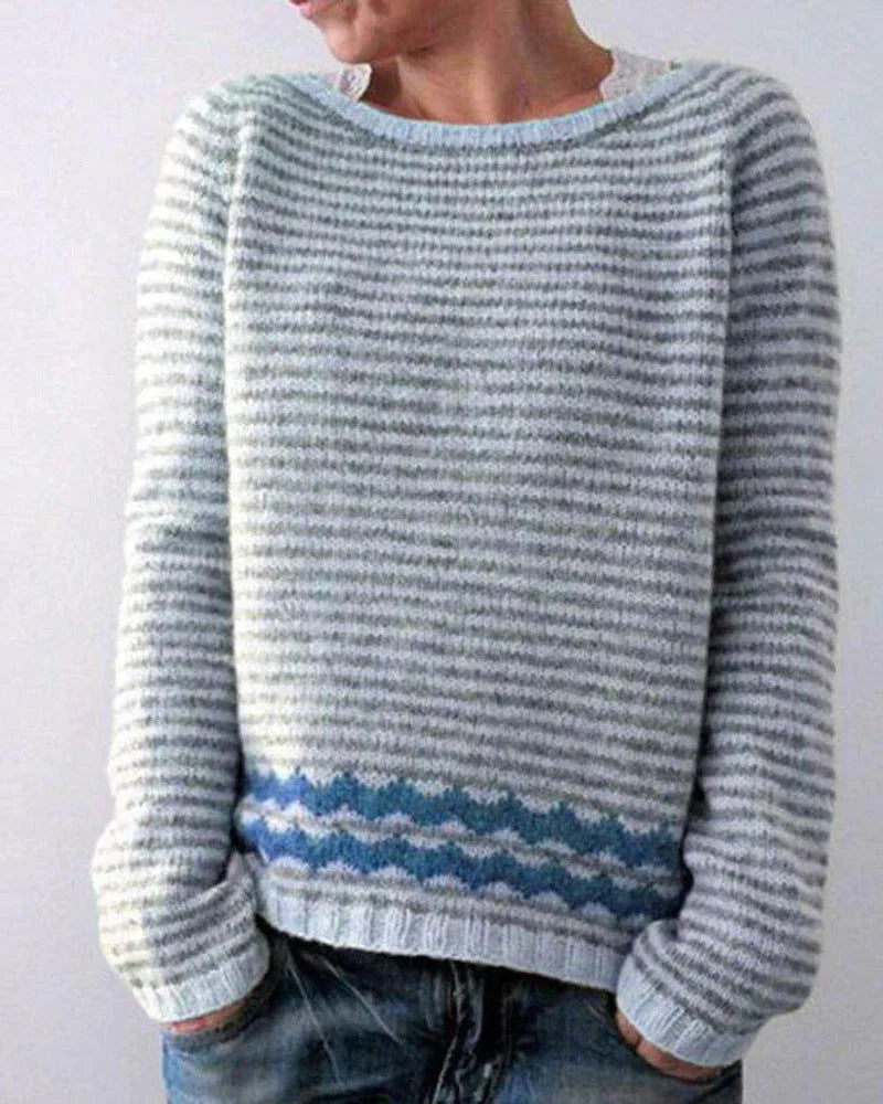 Ilana™ - Retro Knit Jumper