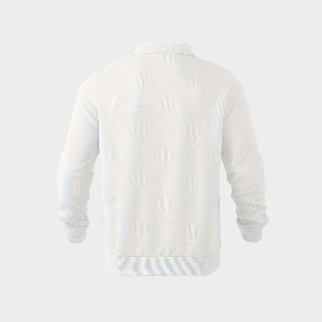 Victor - Premium sweater with quarter zipper