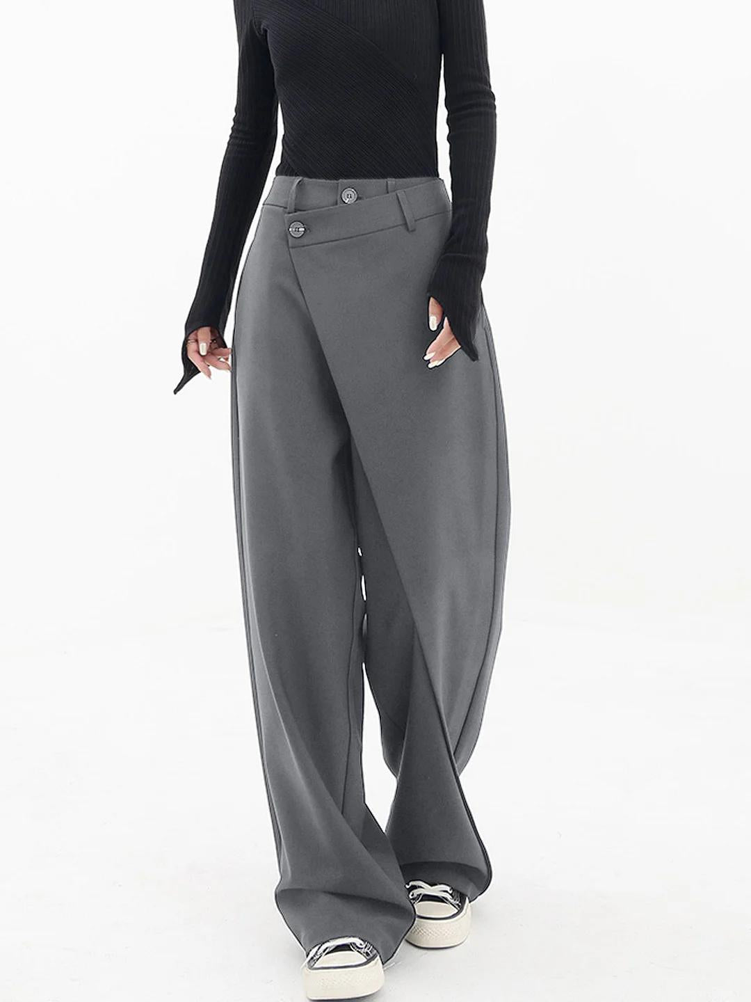 Tina™ - Wide Cross-Front Trousers for Women