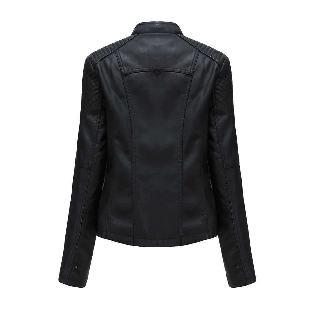 Chic PU Leather Jacket