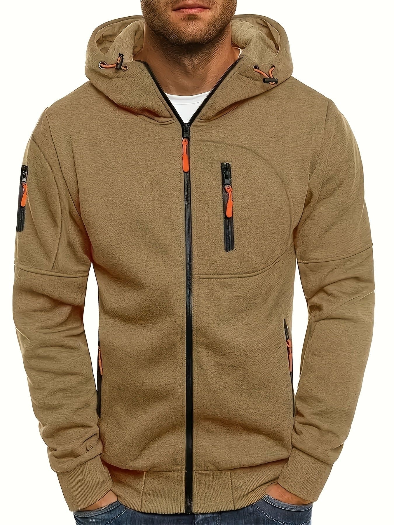 Casul hooded jacket