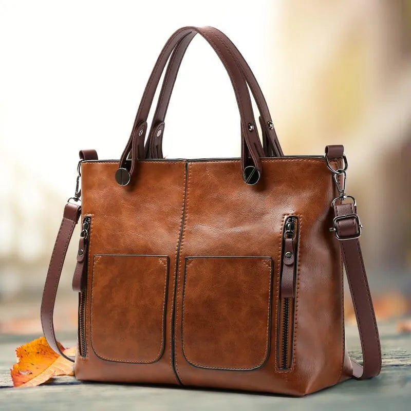 Lauren™ - Elegant Leather Bag