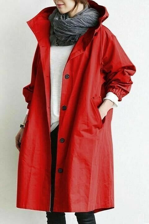 Elegant women's windbreaker