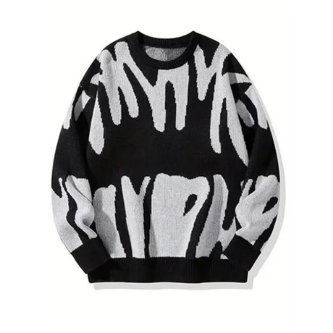 Moxi | Stylish Winter Graphic Sweater For Men