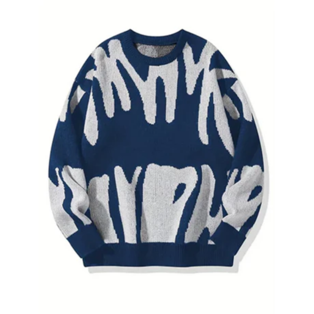 Moxi | Stylish Winter Graphic Sweater For Men