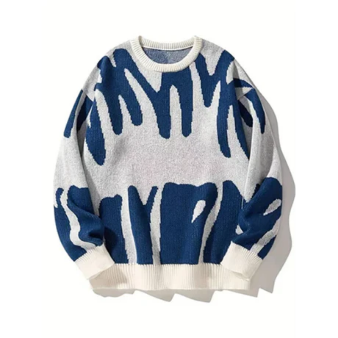 Moxi | Stylish Winter Graphic Sweater For Men