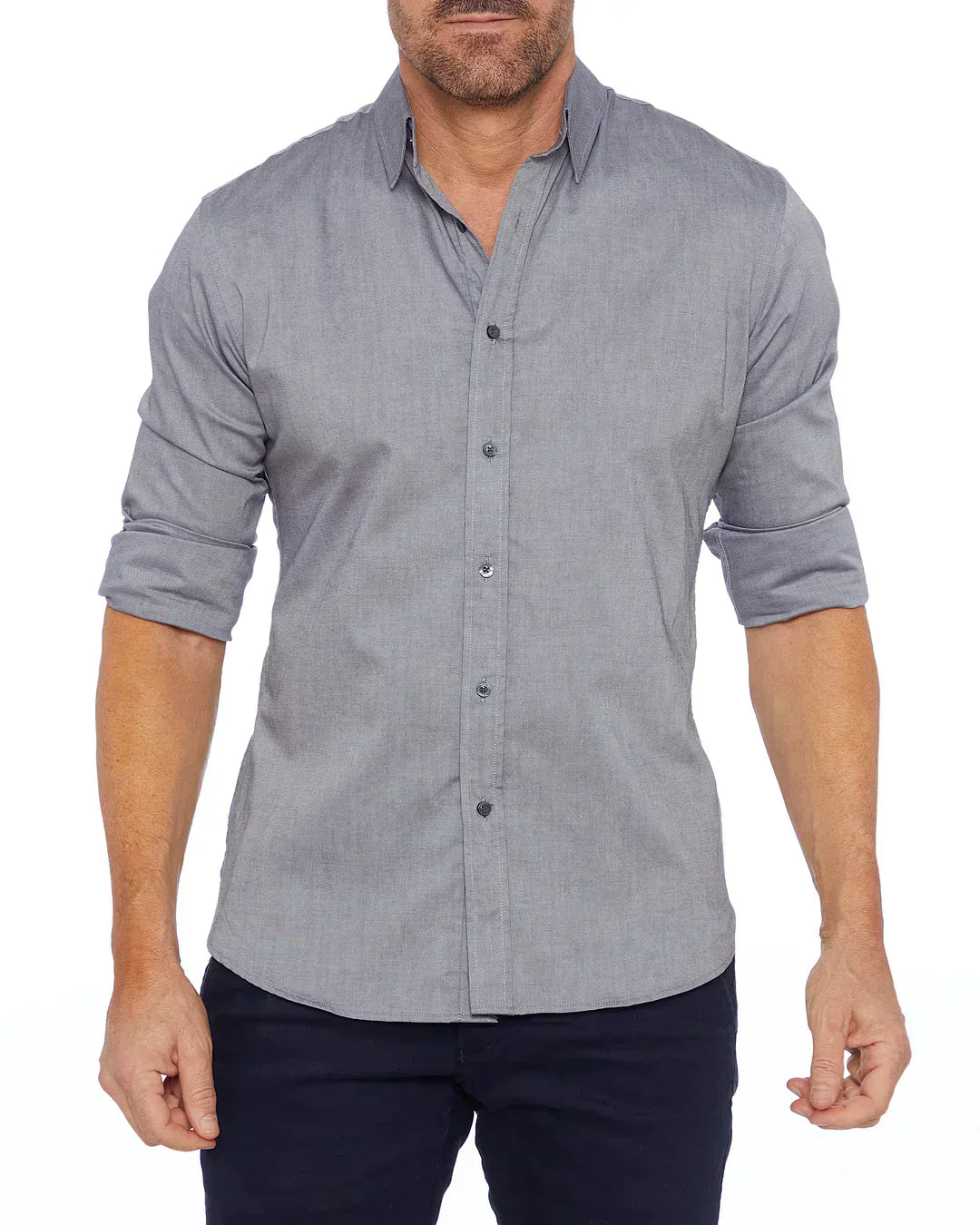 Elite stretch zip shirt for casual looks