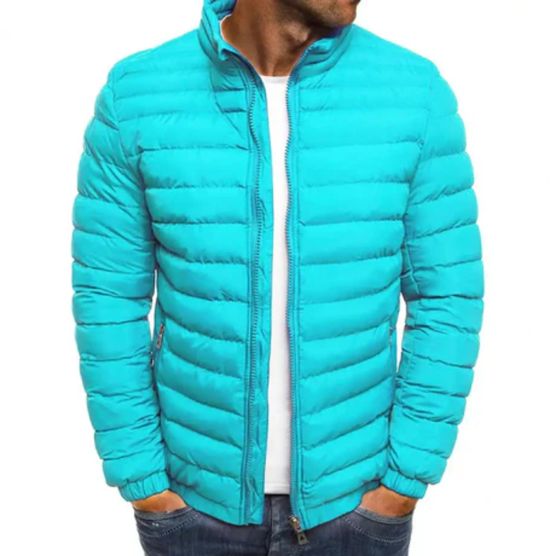 Jake | Winter Warm Zip Up Puffer Jacket For Men