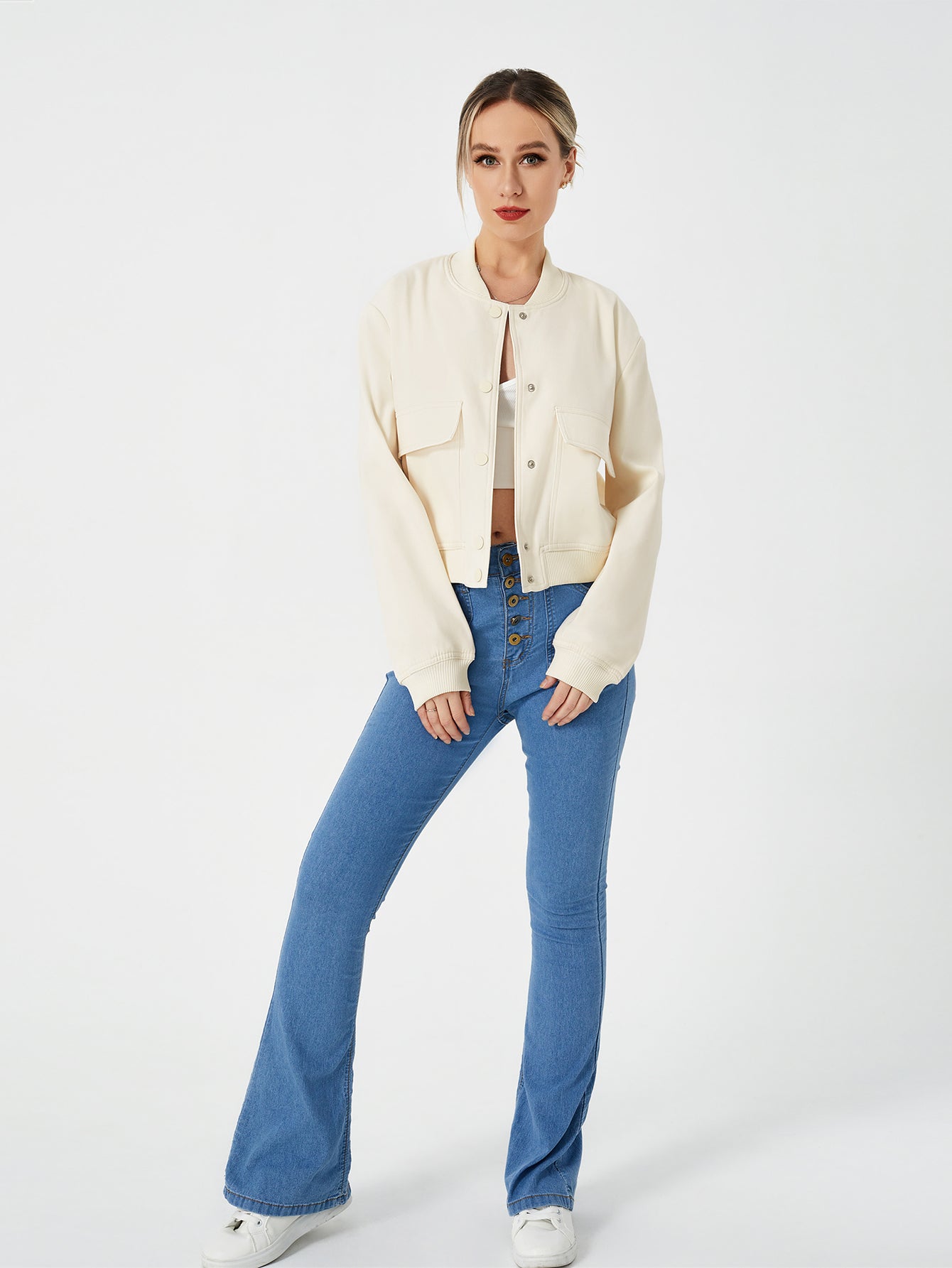 Women's Thin Bomber Jacket