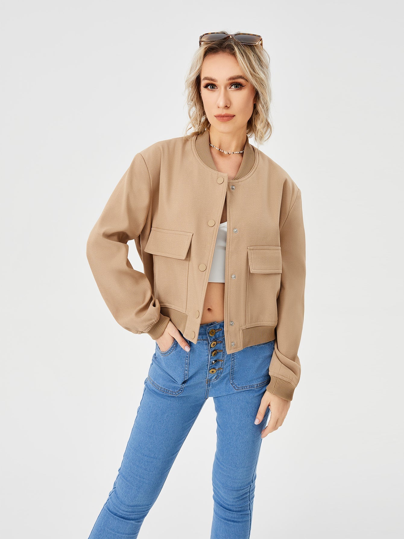 Women's Thin Bomber Jacket