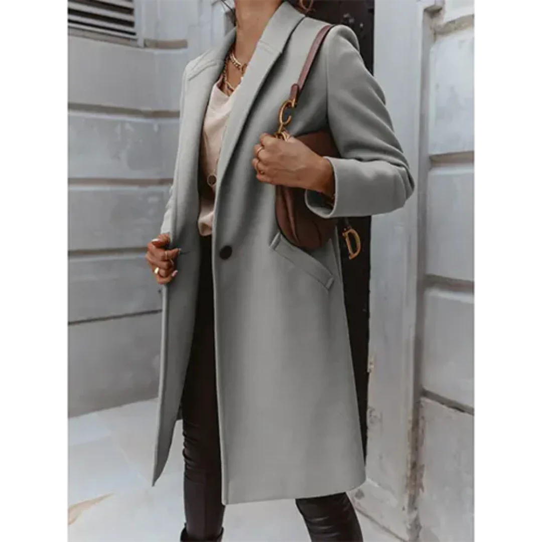 Alitze | Warm Long Trench Coat for Women