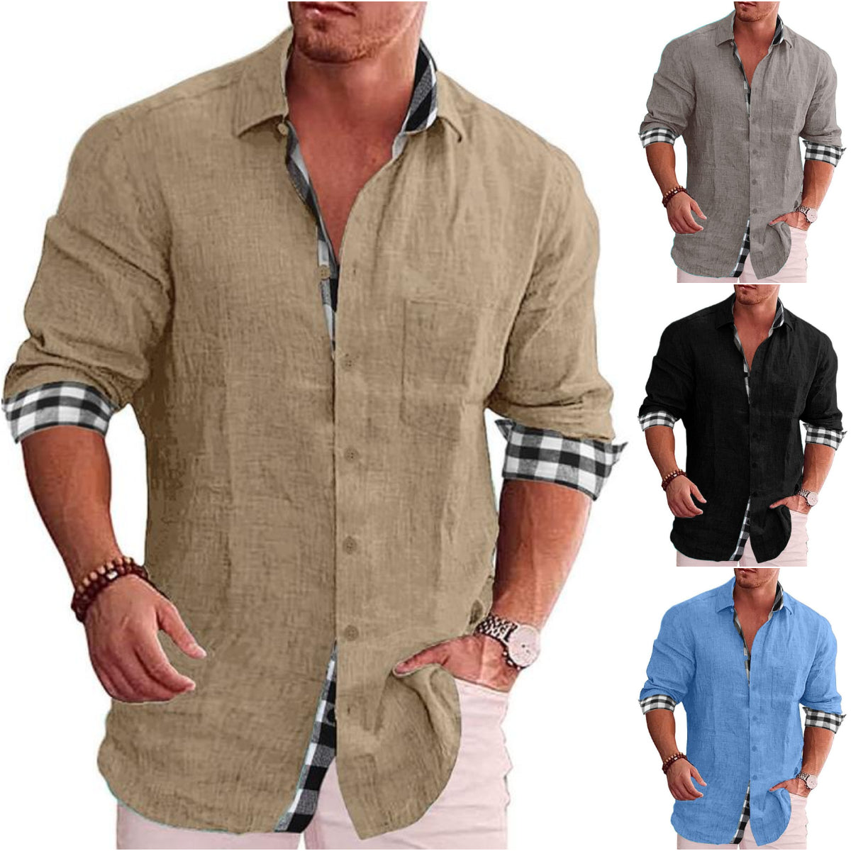 Classic button-up shirt