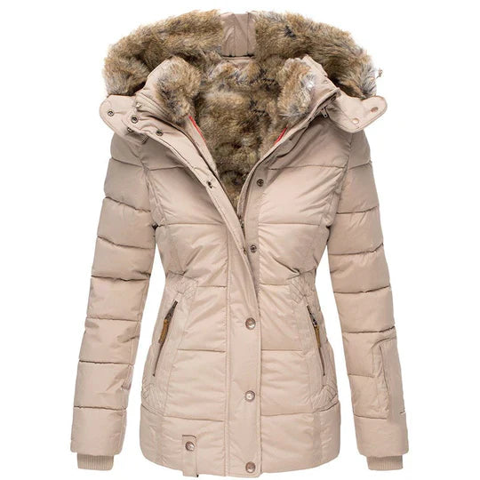 Padded winter coat