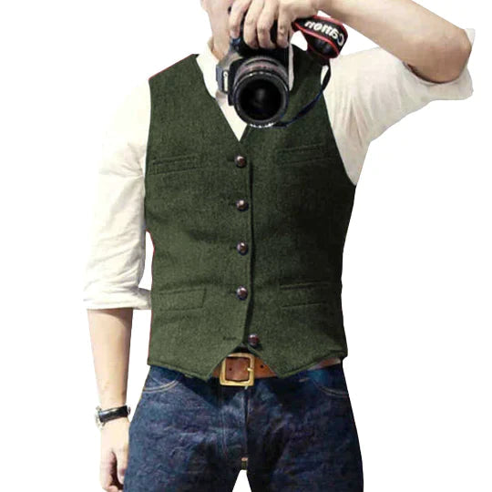 Pedro™ - Denim Waistcoat for Men