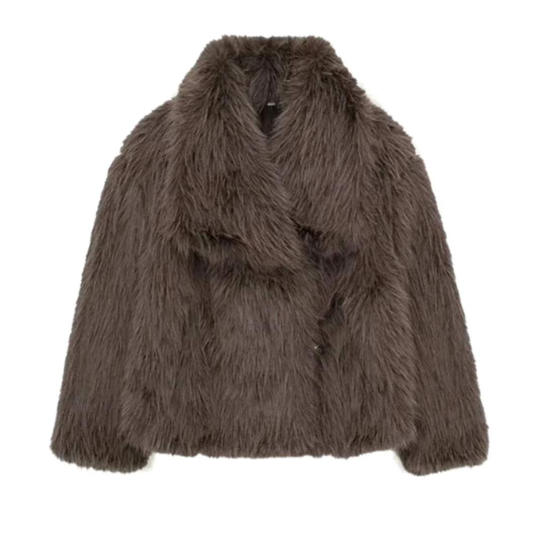 Mila cozy faux fur coat