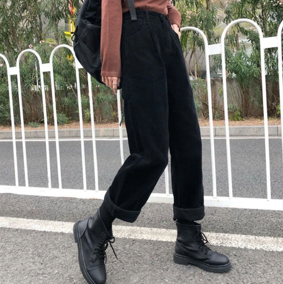 Corduroy trousers