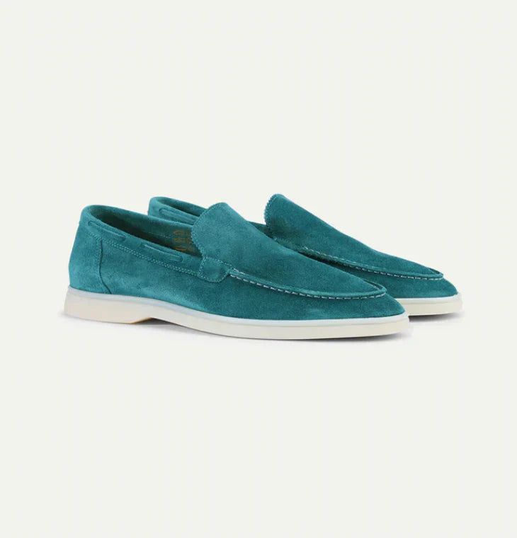 Classic men's suede loafers