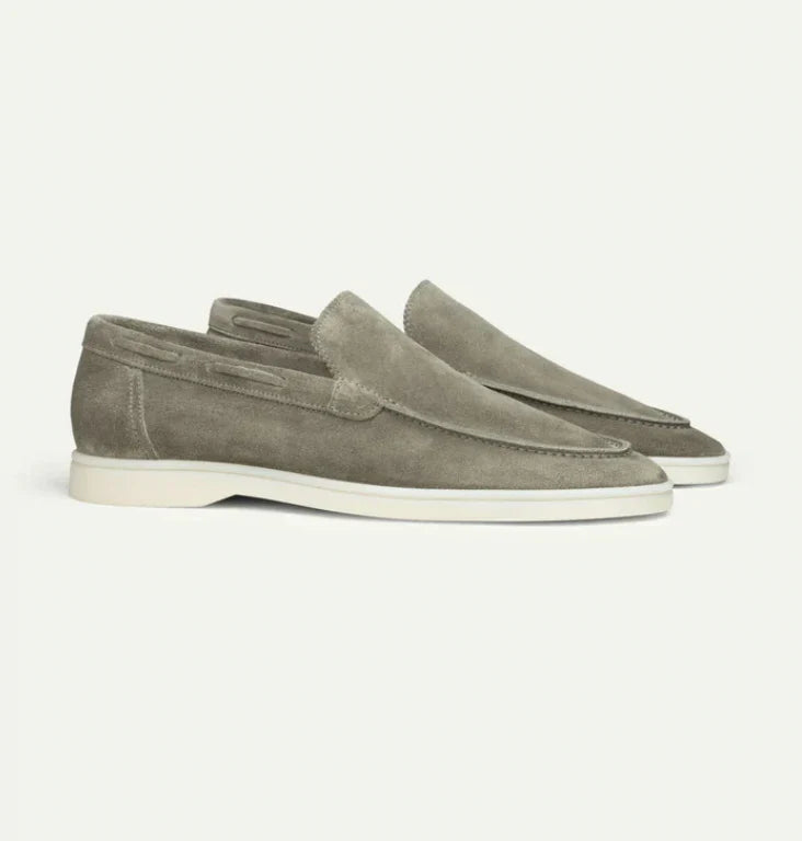 Classic men's suede loafers