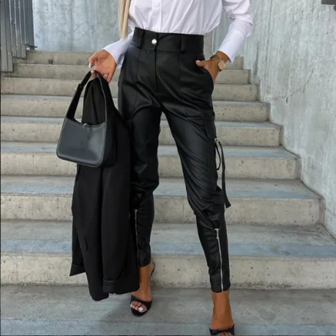 Leather trousers