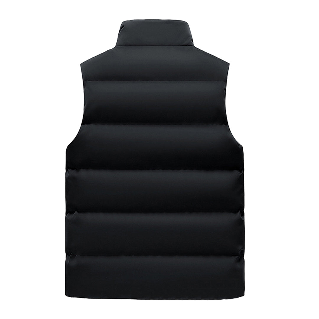 Warmly lined fleece waistcoat