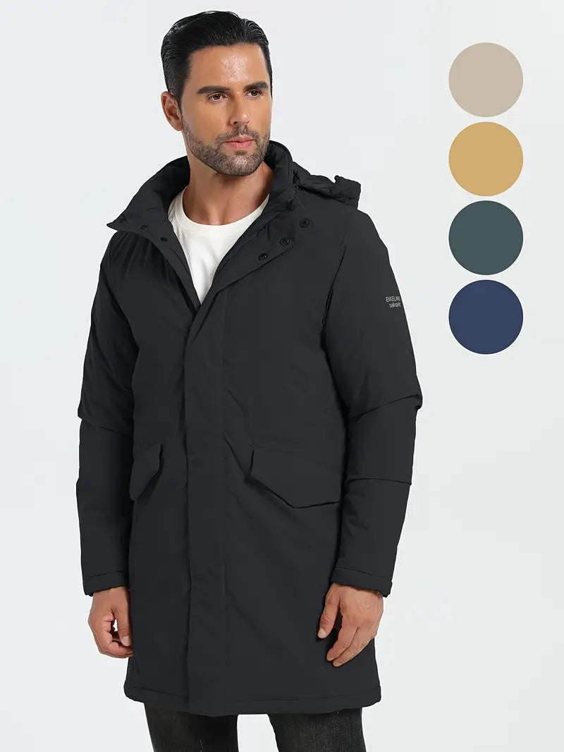 Oakspirit men's jacket with long hood Coat, water resistant