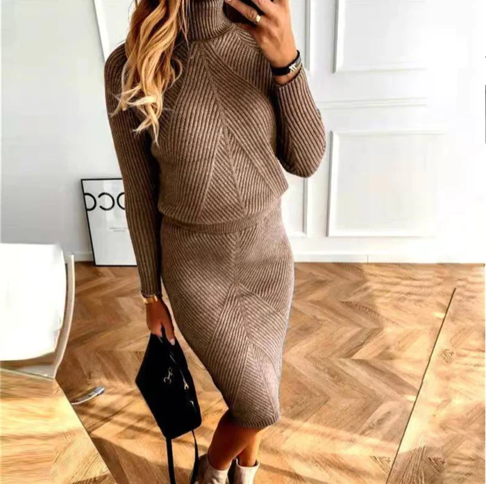 Cosy jumper knit dress