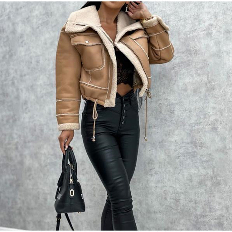 Nina - casual winter warm bomber jacket