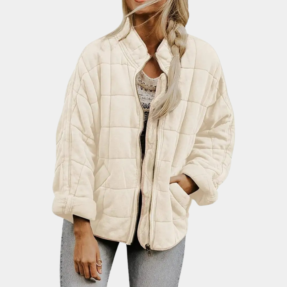 Soft and warm ladies' jacket