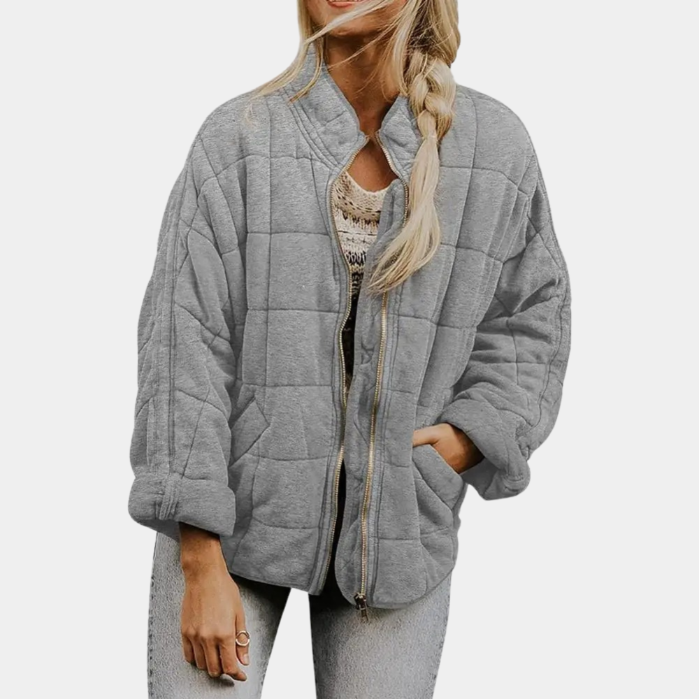 Soft and warm ladies' jacket