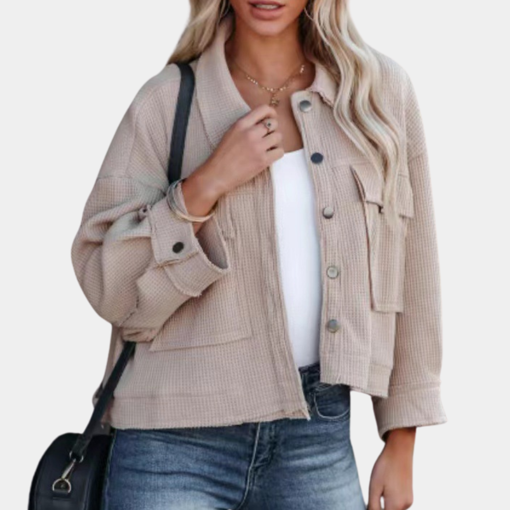 Gracie - trendy summer coat with pockets