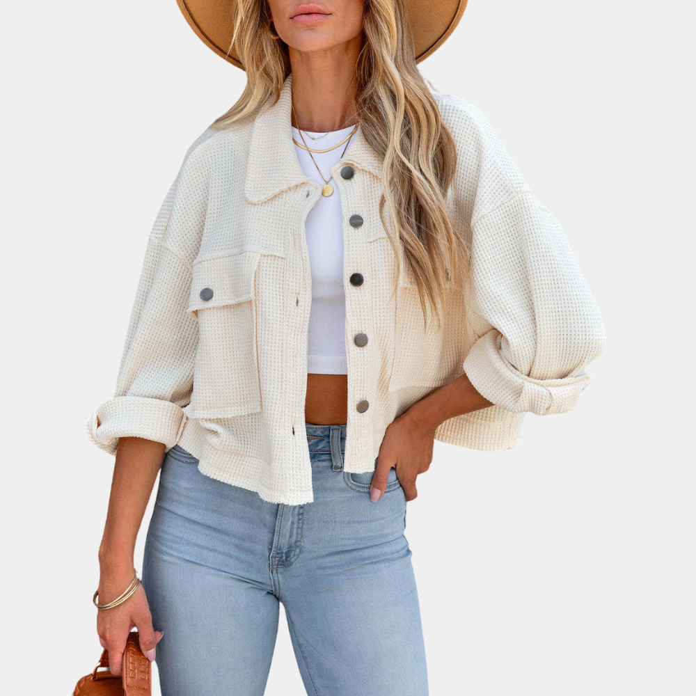 Gracie - trendy summer coat with pockets