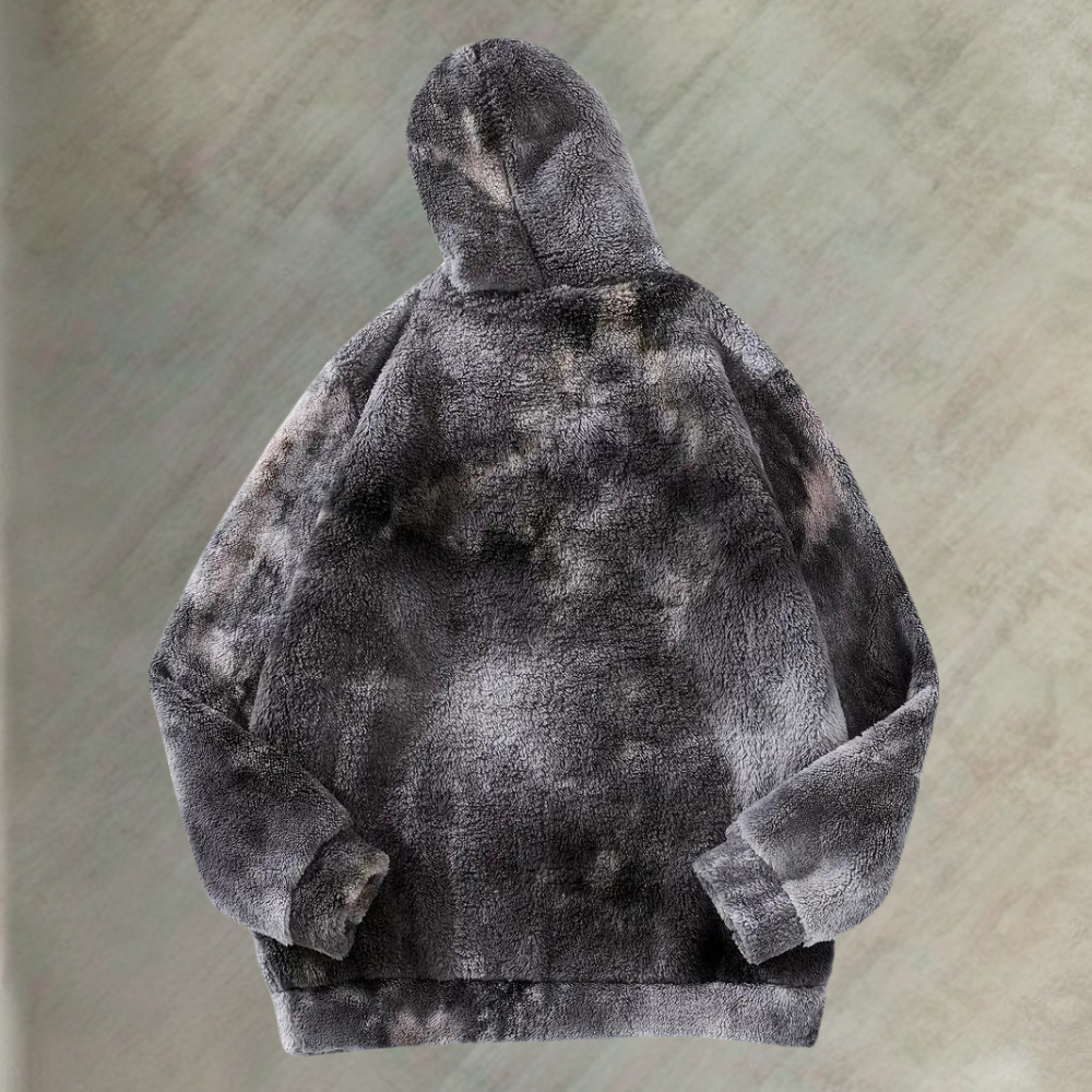 Izidor - Luxurious warm hoodie with soft texture