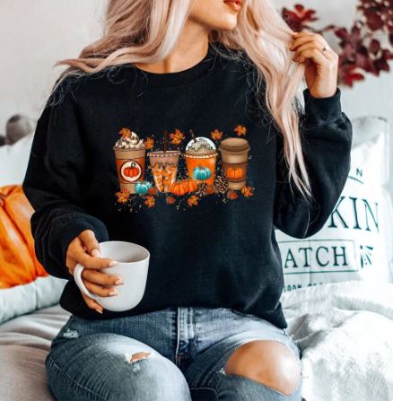 Autumn coffee sweatshirt