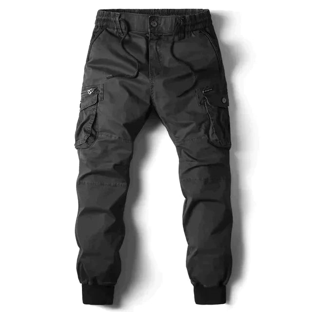 Cotton cargo trousers