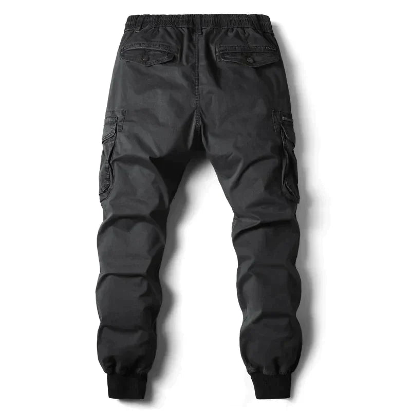 Cotton cargo trousers