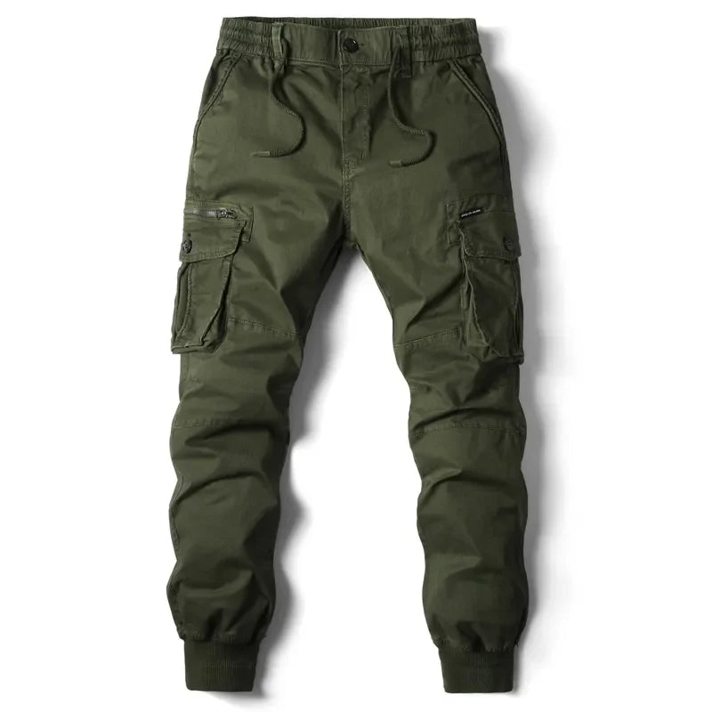 Cotton cargo trousers