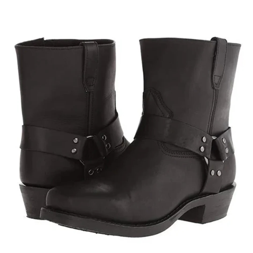 Chez | Classic Zipper Boots for Men