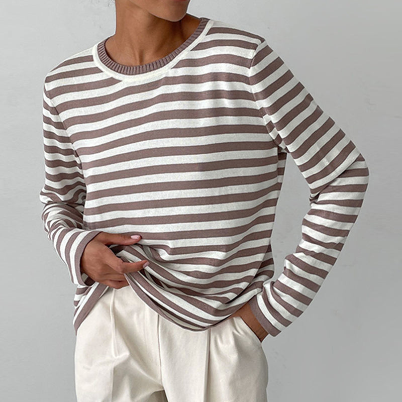 Chic striped shrit