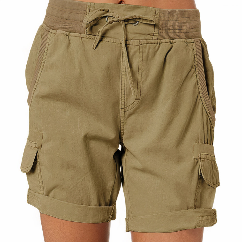 Shorts with high waist