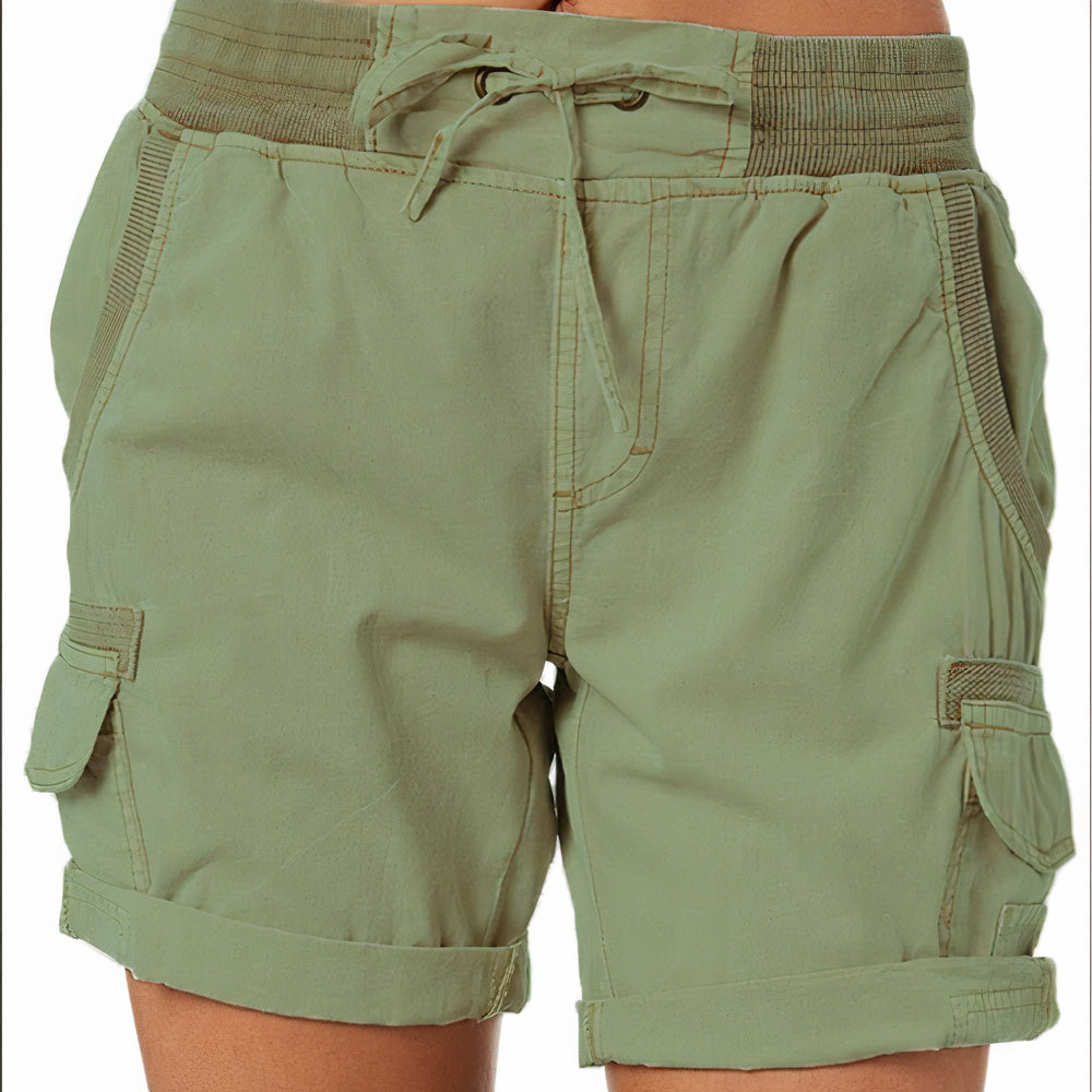 Shorts with high waist