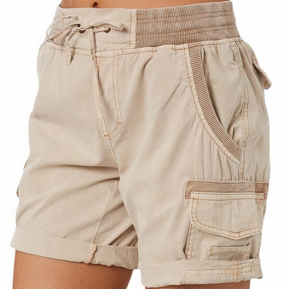 Shorts with high waist