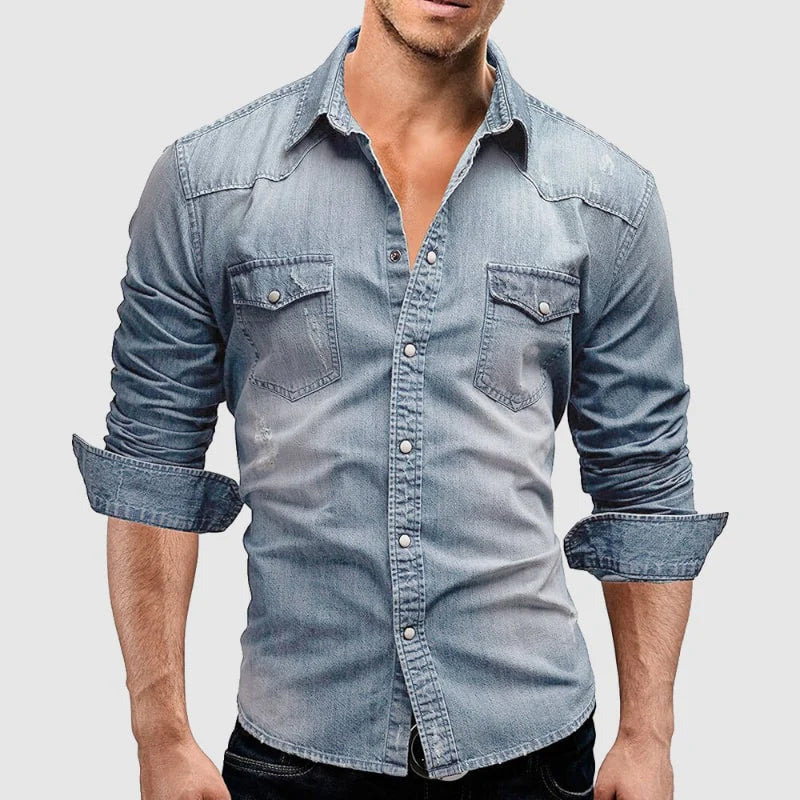 Timeless denim shirt