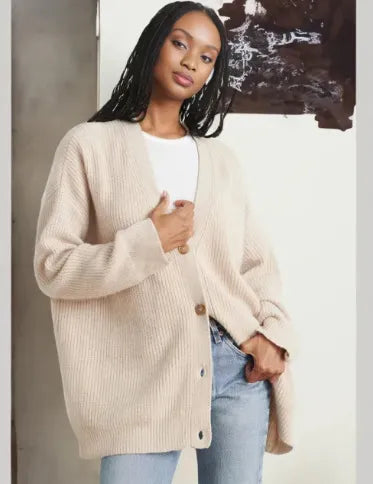 Evaluna™ - Comfortable and Soft Cashmere Cardigan