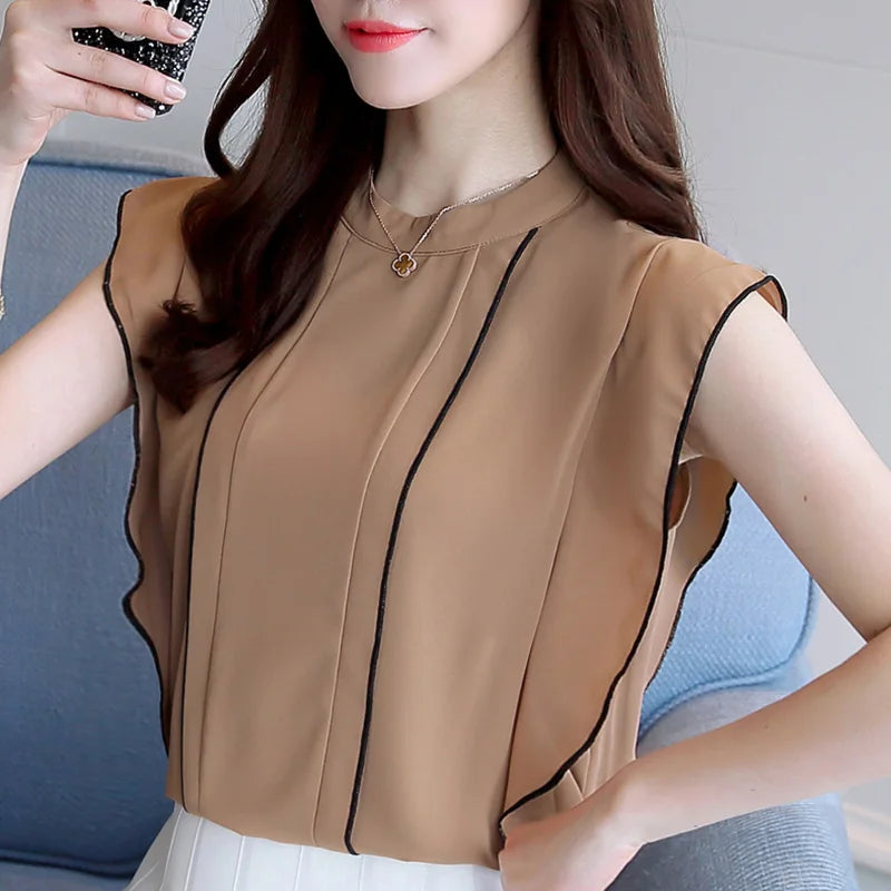 Chiffon blouse for women