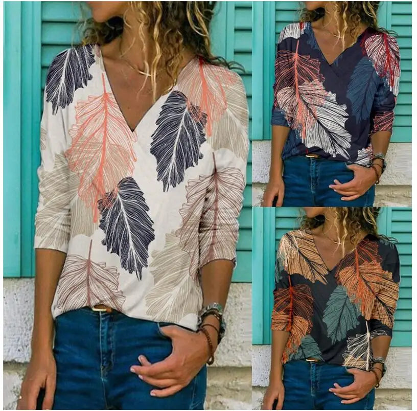 Autumn blouse for women