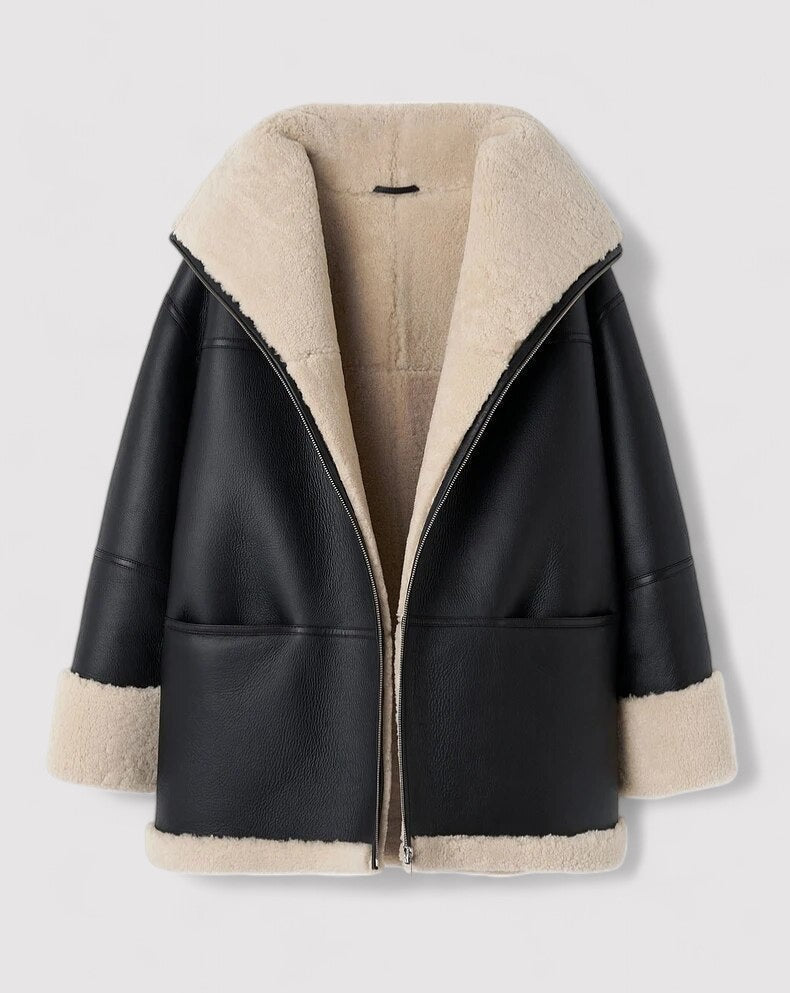 Ancien | Jacket With Warm Fur Lining