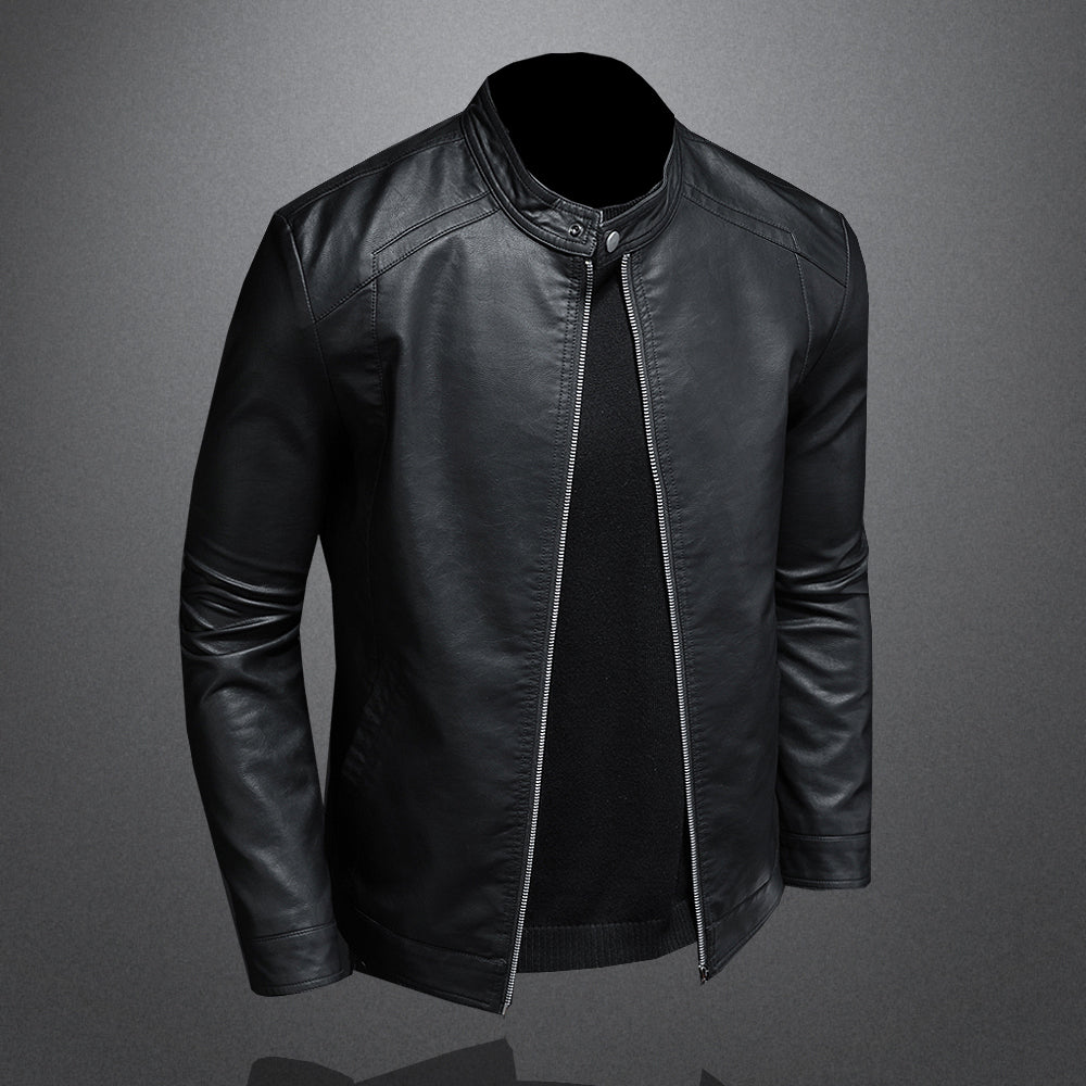 Leather Moto Jacket