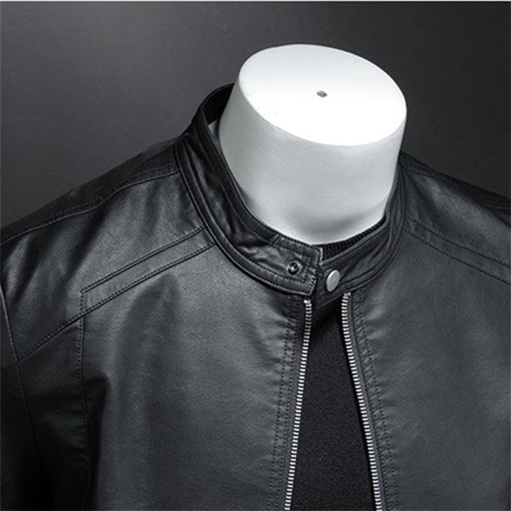 Leather Moto Jacket