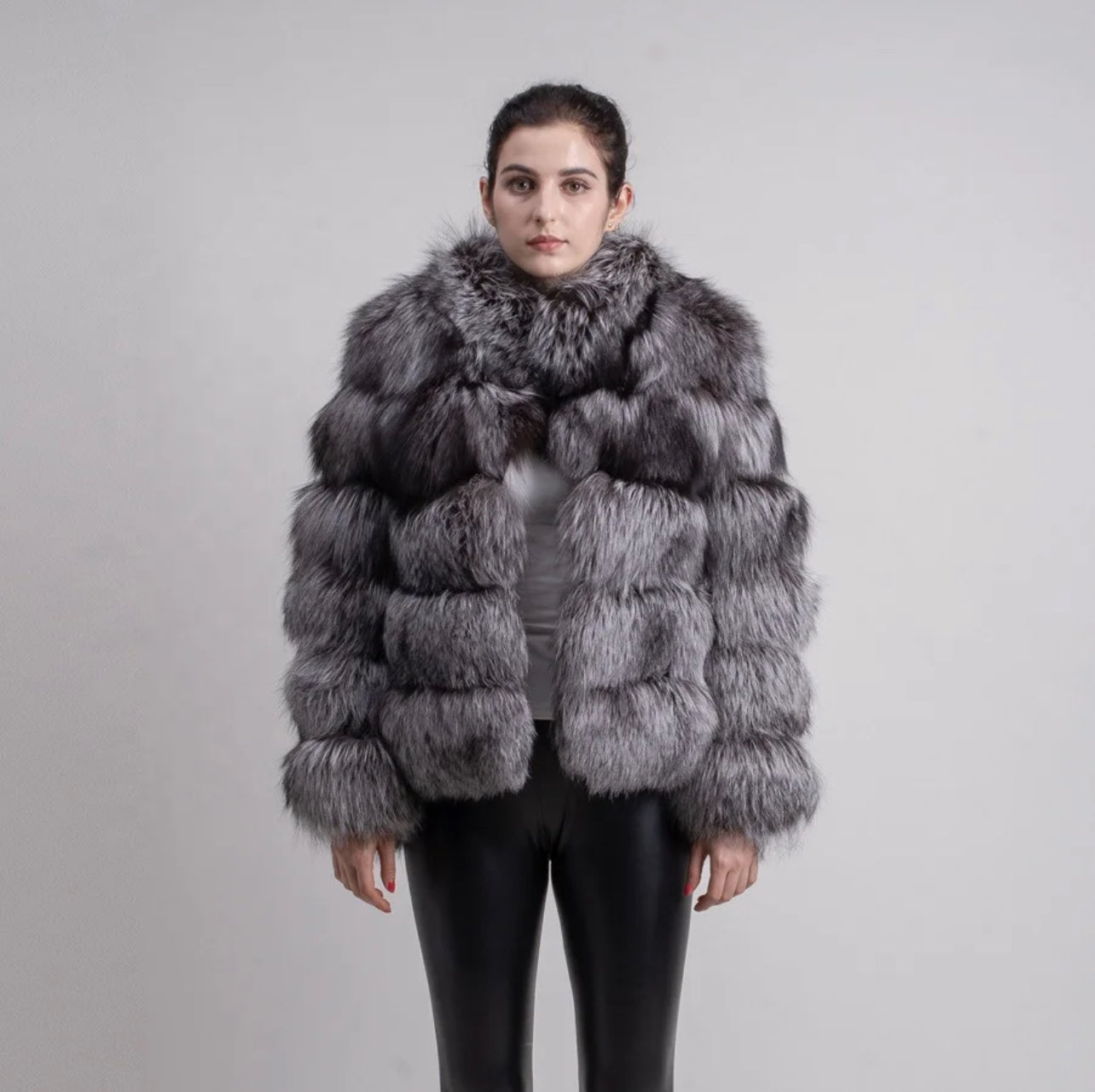 Dacy™ - Elegant Faux Fur Coat