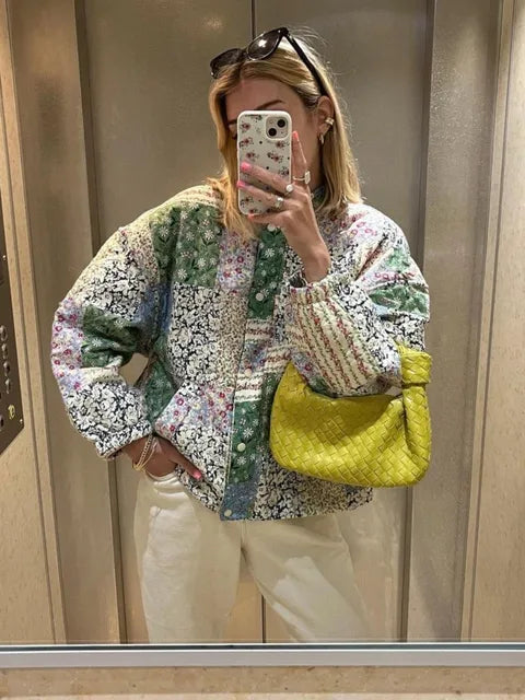 Amanda - printed streetwear summer coat